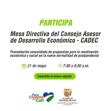 Tercera Convocatoria Mesa CADEC