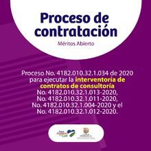 Procesos de contrataci&oacute;n