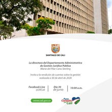 Rendici&oacute;n de Cuentas del Departamento Administrativo de Gesti&oacute;n Jur&iacute;dica Publica