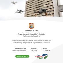 Invitaci&oacute;n a la Rendici&oacute;n de Cuentas sobre el Plan de Atenci&oacute;n, Contenci&oacute;n y Mitigaci&oacute;n en Seguridad por COVID-19 Julio 2020