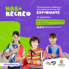 M&aacute;s recreo - mes del estudiante