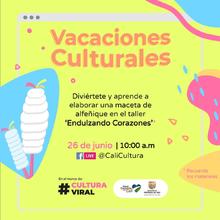 Al&iacute;state para pasar las ma&ntilde;anas de jueves y viernes a puro arte y diversi&oacute;n. Ya llegan las Vacaciones culturales