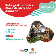 Ruta gastron&oacute;mica plaza de mercado Alameda