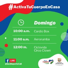 Activa tu cuerpo en casa