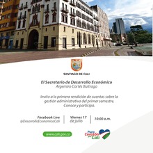 Primera rendici&oacute;n de cuentas de la Secretar&iacute;a de Desarrollo Econ&oacute;mico