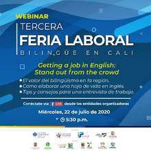 Webinar de la tercera feria Laboral