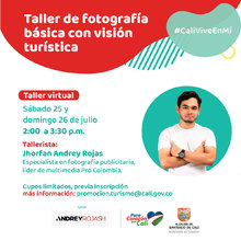 Taller de fotograf&iacute;a b&aacute;sica con visi&oacute;n tur&iacute;stica