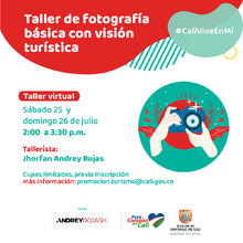 Taller de fotograf&iacute;a b&aacute;sica con visi&oacute;n tur&iacute;stica