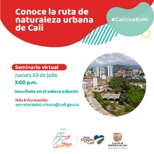 Conoce la ruta de naturaleza urbana de Cali