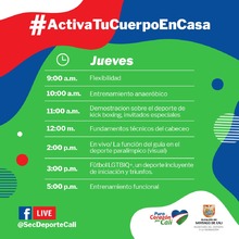 Activa tu cuerpo en casa