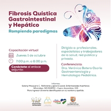 Capacitaci&oacute;n virtual. Fibrosis qu&iacute;stica gastrointestinal y hep&aacute;tico