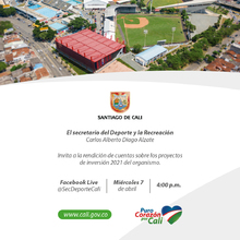 Primera rendici&oacute;n de cuentas de la Secretar&iacute;a del Deporte y la Recreaci&oacute;n 2021