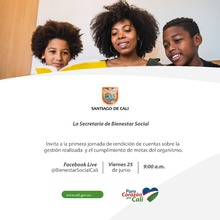 La Secretar&iacute;a de Bienestar Social invita a su primera jornada de rendici&oacute;n de cuentas 2021.
