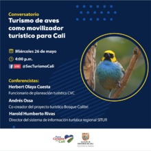 Conservatorio Turismo de aves como movilizador
