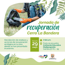 Jornada de recuperaci&oacute;n en el Cerro La Bandera