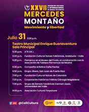 Segunda Gala XXVII Encuentro Nacional e Internacional de Danzas Folcl&oacute;ricas Mercedes Monta&ntilde;o