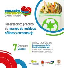 Taller Te&oacute;rico Pr&aacute;ctico de manejo de residuos S&oacute;lidos y compostaje