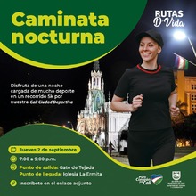 Caminata nocturna rio Cali