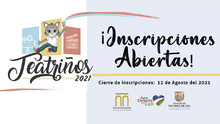 Cierre convocatoria Teatri&ntilde;os 2021