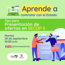 Tips para Presentaci&oacute;n de  ofertas en SECOP II