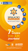 Simulacro Nacional de respuesta a Emergencia 
