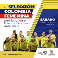 La selecci&oacute;n Colombia femenina ser&aacute; local en el Pascual Guerrero