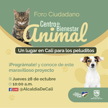 Foro ciudadano sobre el Centro de Bienestar animal