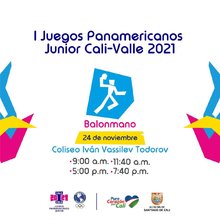 Balonmano femenino - I Juegos Panamericanos Junior Cali - Valle 2021