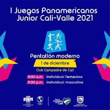 Pentatl&oacute;n Moderno - I Juegos Panamericanos Junior Cali - Valle 2021