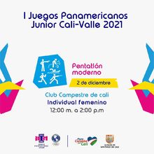 Pentatl&oacute;n Moderno - I Juegos Panamericanos Junior Cali - Valle 2021
