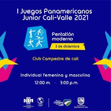 Pentatl&oacute;n Moderno - I Juegos Panamericanos Junior Cali - Valle 2021