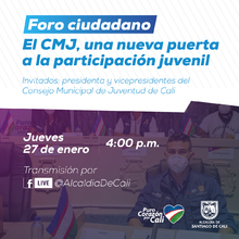 Foro ciudadano: El CMJ, una nueva puerta a la participaci&oacute;n juvenil