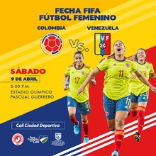 La selecci&oacute;n Colombia femenina Vs la selecci&oacute;n femenina de Venezuela