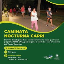 Caminata nocturna Capri