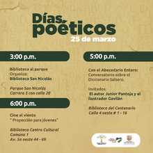 D&iacute;as Po&eacute;ticos 