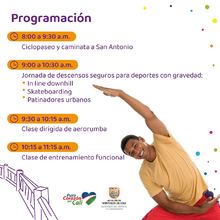 Programaci&oacute;n ciclopaseo y camina San Antonio