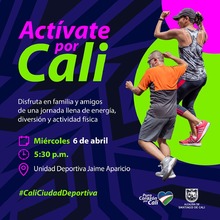 Act&iacute;vate por Cali