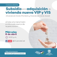 Facebook Live de Subsidio para adquisici&oacute;n de vivienda nueva VIP y VIS