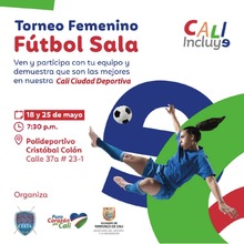 Torneo femenino de f&uacute;tbol sala