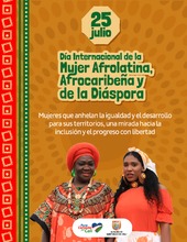 D&iacute;a Internacional de la Mujer Afrolatina, Afrocaribe&ntilde;a y de la Di&aacute;spora