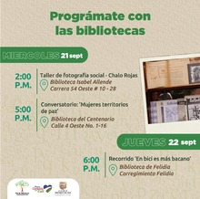 Progr&aacute;mate con las bibliotecas