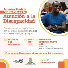 Actualizaci&oacute;n de la P&uacute;blica de la Atenci&oacute;n a la Discapacidad