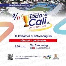 Acto Inaugural Copa Futbol todo por Cali 