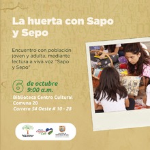 La huerta con Sapo y Sepo