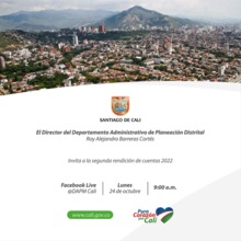 Segunda rendici&oacute;n de cuentas 2022