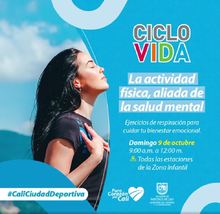 Ciclovida  La actividad f&iacute;sica, aliada de la salud mental