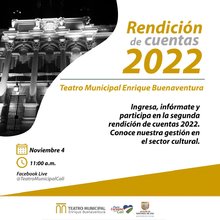 Segunda Rendici&oacute;n de Cuentas 2022