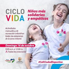 Ciclovida  Ni&ntilde;os m&aacute;s solidarios y emp&aacute;ticos