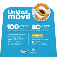 Unidad M&oacute;vil - Feria de servicios