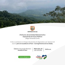 Socializaci&oacute;n del proyecto de acueducto el Faro